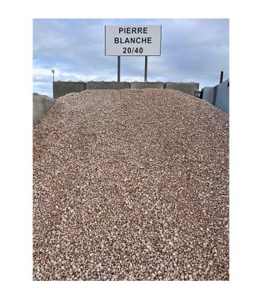 Pierre concassée pour fondation stable 1000kg RACINE PRO614