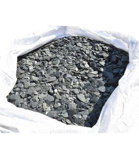 Paillage naturel ardoise grise 10-40 Big bag 500L - PRO434