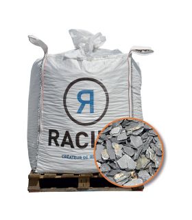 Paillage naturel ardoise grise 10-40 Big bag 500L - PRO434