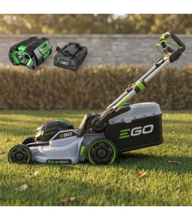 Pack tondeuse à gazon 42cm sur batterie sans fil avec une batterie 4Ah et un chargeur rapide - Ego Power+ LM1712E-SP