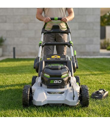 Pack tondeuse à gazon 42cm sur batterie sans fil avec une batterie 4Ah et un chargeur rapide - Ego Power+ LM1712E-SP