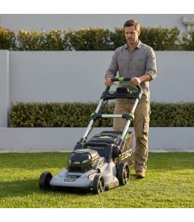 Pack tondeuse à gazon 47cm sur batterie sans fil avec une batterie 6Ah et un chargeur rapide - Ego Power+ LM1914E-SP