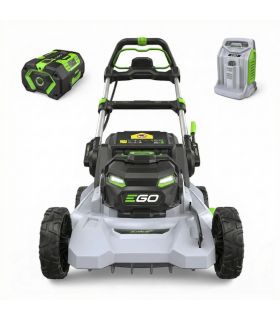 Pack tondeuse à gazon 47cm sur batterie sans fil avec une batterie 6Ah et un chargeur rapide - Ego Power+ LM1914E-SP