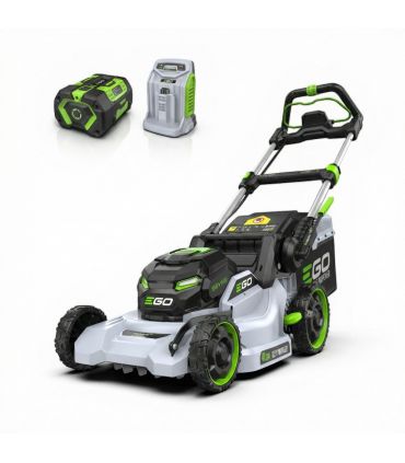 Pack tondeuse à gazon 47cm sur batterie sans fil avec une batterie 6Ah et un chargeur rapide - Ego Power+ LM1914E-SP