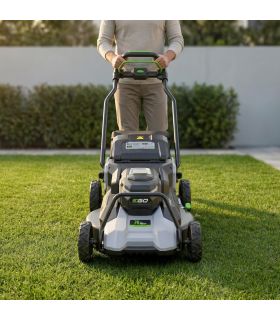 Tondeuse à gazon électrique, largeur de coupe 76cm, sans batterie ni chargeur - Ego Power+ LMX7600SP