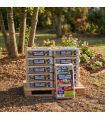 Paillis de lin, organique et naturelle pour jardins potagers, 10 balles de 220l - F-PAI058-10x220