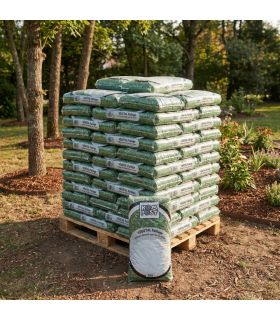 Paillis couleur VERT aire de jeux R Play 5/30mm, 48 sacs 50 l - RPL026-48x50