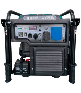 Générateur inverter bi carburation essence/gaz 6500W moteur de 306cc KÖNNER & SÖHNEN KS 6500iEG