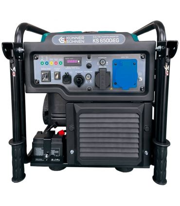 Générateur inverter bi carburation essence/gaz 6500W moteur de 306cc KÖNNER & SÖHNEN KS 6500iEG