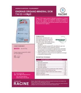 Engrais booster de croissance 25kg RACINE F-ENG025