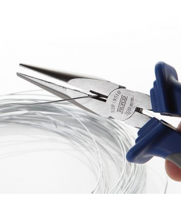 Pince mâchoires semi-rondes avec coupe 140 mm ALYCO 101300