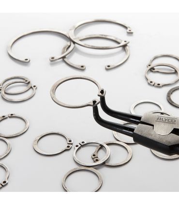 Pince seeger ext. mâchoires courbes 220 mm ALYCO 106208