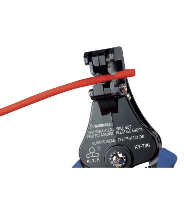 Pince à dénuder métallique de précision 0,2-8 mm ALYCO 108392