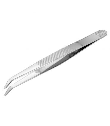 Pince de précision à pointes courbes 120 mm ALYCO 113144