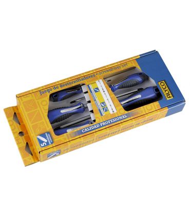 Set 5 tournevis p/phillips boîte carton ALYCO 119058