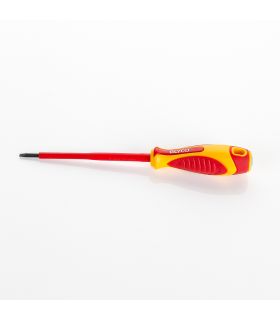 Tournevis isolé b/court 6,5 x 1,2 x 150 ALYCO 119306