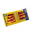 Set de 6 tournevis isolés boîte en carton ALYCO 119330