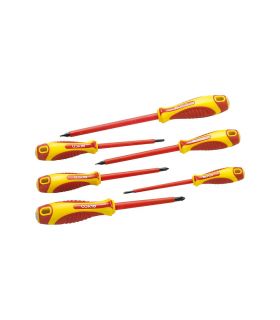 Set de 6 tournevis isolés boîte en carton ALYCO 119330