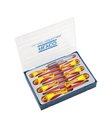 Set de 8 tournevis isolés ALYCO 119335