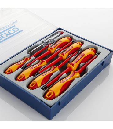 Set de 8 tournevis isolés ALYCO 119335