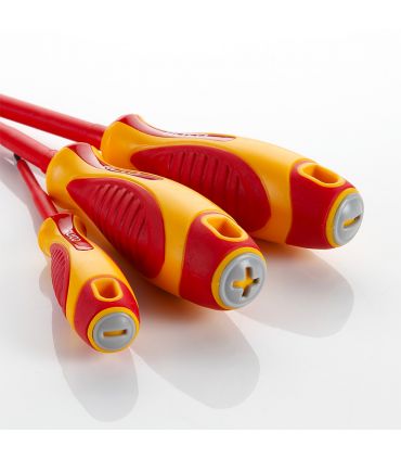 Set 8 tournevis isolés avec carton ALYCO 119341