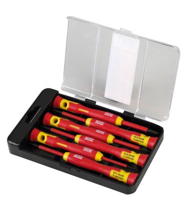 Set 6 tournevis de précision isolés ALYCO 119375