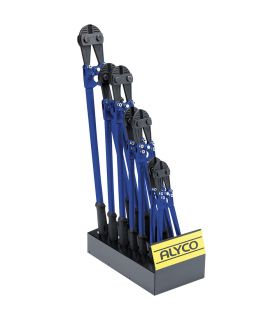 Présentoir avec 7 coupe-boulons ALYCO 123120