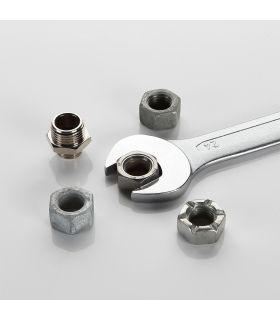 Clé fixe à deux mâchoires 8x9 mm alyco orange ALYCO 170004