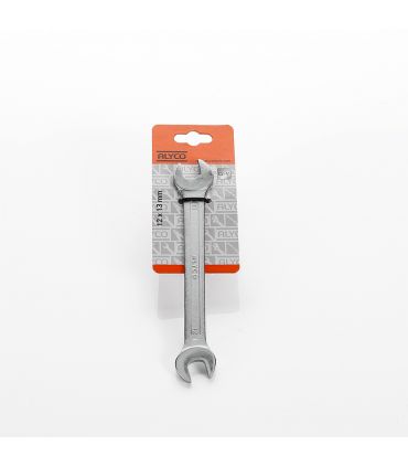 Clé fixe à deux mâchoires 10x11 mm alyco orange ALYCO 170005