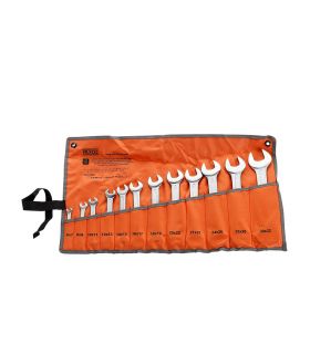 Set de clés fixes, housse en nylon alyco orange ALYCO 170086