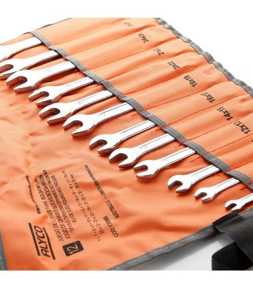 Set de clés fixes, housse en nylon alyco orange ALYCO 170086