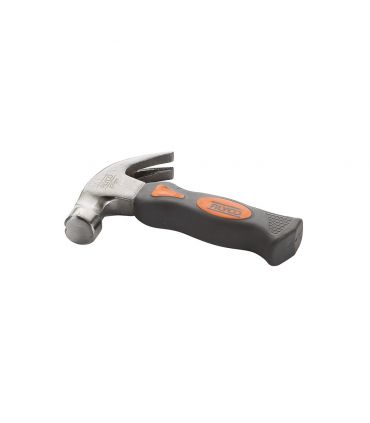 Marteau arrache-clou courbé américain 220 g. série courte manche en fibre de verre alyco orange ALYCO 170145