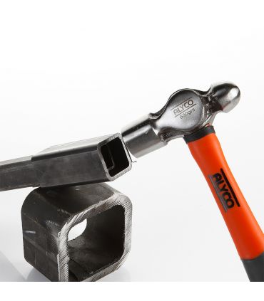 Marteau à boule 910 g. manche en fibre de verre alyco orange ALYCO 170154