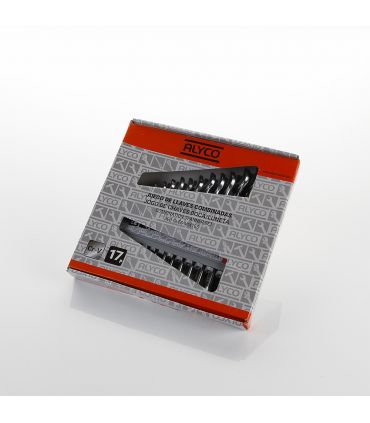 Set de clés mixtes 17 pces alyco orange ALYCO 170183