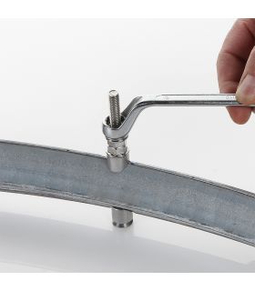 Clé angulaire double étoile 14x15 alyco orange ALYCO 170212