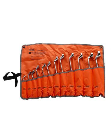 Set de clés angulaires en étoile, housse en nylon alyco orange ALYCO 170284