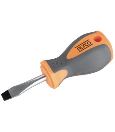Tournevis plat 6,5x38 alyco orange ALYCO 170412