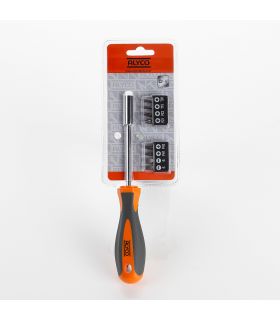 Set 9 porte-embouts et embouts alyco orange ALYCO 170457