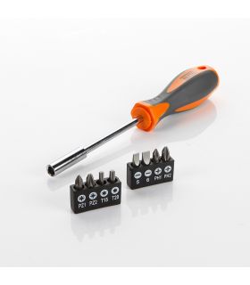 Set 9 porte-embouts et embouts alyco orange ALYCO 170457
