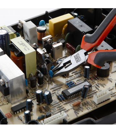 Mini pince p/demi-rondes tranchant alyco orange 130 mm ALYCO 170503