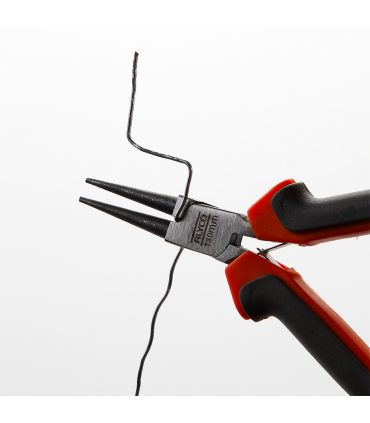 Mini pince à mâchoires rondes alyco orange 130 mm ALYCO 170508