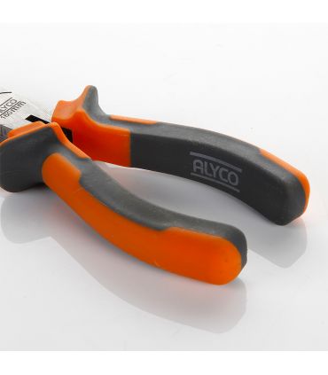 Pince à mâchoires plates 160 mm alyco orange ALYCO 170580