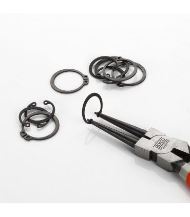 Pince seeger int. mâchoire droite 180 mm alyco orange ALYCO 170587