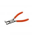 Pince seeger int. mâchoire courbe 180 mm alyco orange ALYCO 170588