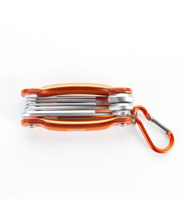 Set de 8 clés allen avec cadre en métal alyco orange ALYCO 170605