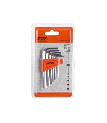 Set 7 clés allen alyco orange support plastique ALYCO 170607
