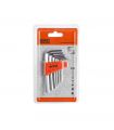 Set 7 clés allen alyco orange support plastique ALYCO 170607