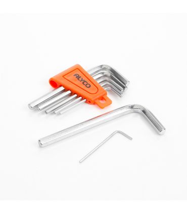 Set 7 clés allen alyco orange support plastique ALYCO 170607