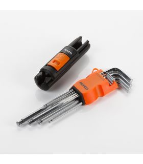 Set 9 clé.boule extra longues a/manche t alyco orange ALYCO 170612