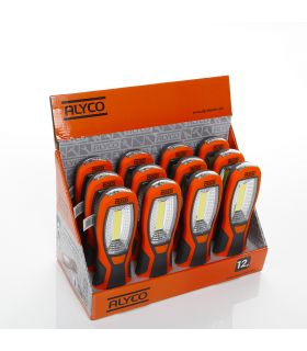 Lampe bifocale cob 3w + 3 led 250 lum alyco orange ALYCO 170968